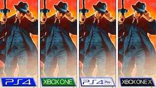 Mafia Remake | PS4 - PS4 Pro - ONE - ONEX | 4K Graphics Comparison & FPS