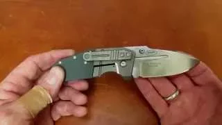 FSB -- Benchmade 755 MPR:  Sweet Blade, Framelock Fail