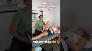 What’s Causing Your Knee Pain? 🤔 Fix Knee Pain #shorts