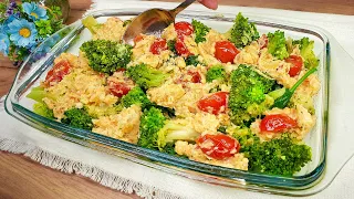 I haven't eaten such delicious broccoli in a long time! Delicious dinner in 30 minutes!