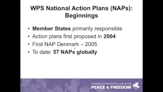 National Action Plans on Women, Peace and Security