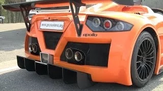 Gumpert Apollo Sport Loud Acceleration! Too loud...