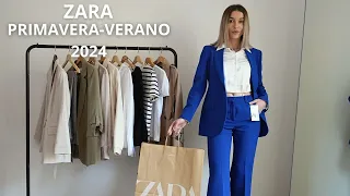 ¡HAUL DE ZARA! COLECCIÓN DE PRIMAVERA VERANO 2024, TENDENCIAS, FONDO DE ARMARIO, LO NUEVO