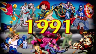 TOP 20 Arcade Games of 1991