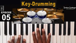 Keyboard Drumming on Bollywood Songs|Episode 05-Ex-17,18,19,20 |Key Drum |Beat Making|Indian Solfege