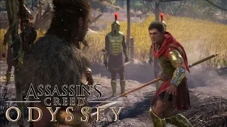 ASSASSIN'S CREED ODYSSEY - Stentor Fights & Try to Kill Alexios | PS4 Gameplay