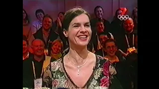 Katarina Witt on Australian TV (The Ice Dream 2002)