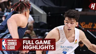 OKC Thunder vs. Memphis Grizzlies Full Game Summer League Highlights - July 6, 2022