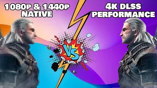 NATIVE VS DLSS PART 2 / Which one is better? / 1080p Native vs 1440p NATIVE vs 4K DLSS PERFORMANCE