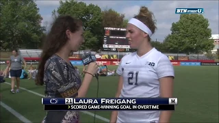 Laura Freigang Talks OT Soccer Win