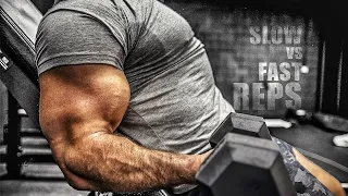 Slow vs Fast Reps For Growth (You Won't Believe The TRUTH!)