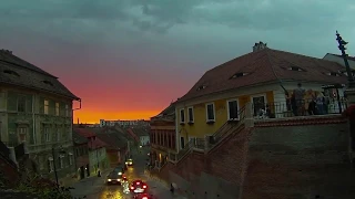 Timelapse on Sibiu / Romania #Piatamica #GoPro
