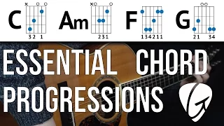 Chord Progression Practice - C Am F G - Useful Chord Progression Found In TONS of songs!!