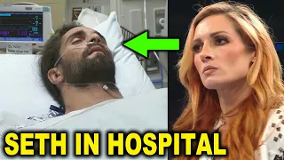 Seth Rollins in Hospital After Injury on RAW as Becky Lynch is Shocked - WWE News 2024