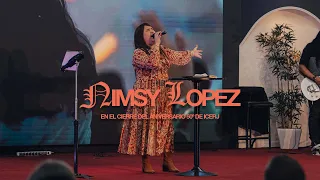Nimsy Lopez en ICERJ con "Dios Está" y "Incomparable"