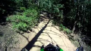 2013 KLR 650 - Rampart Range OHV (ATV Trail 673) Part 1 of 2