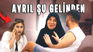 ANNEMLE ÖZGEYE KÖTÜ KAYNANA ŞAKASI *Kışkırtma