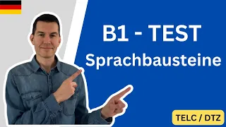 B1 Sprachbausteine einfach erklärt | TELC - DTZ  B1 Test | Deutsch Grammatik