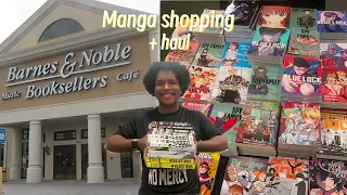 Manga Shopping with me🌊||Barnes & Noble