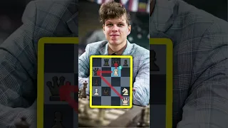 Artemiev Trick Magnus Carlsen to Losing His Queen ☹️ #chess