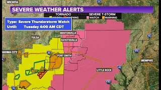 Tracking Severe Weather in Arkansas - River Valley & Northwest Arkansas