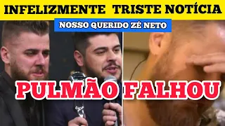 ZÉ NETO DUPLA COM CRISTIANO REVELA DOENÇA NO PULMÃO #zenetoecristiano #globo  #sertanejo