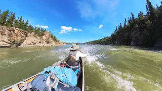 Canoeing the Yukon River from Whitehorse to Dawson City | GOLD RUSH | CANADIAN WILDERNESS |