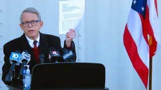 WATCH | Ohio Governor Mike DeWine updates the latest COVID-19 cases here in Ohio