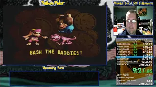 Donkey Kong Country 3 103% Speedrun - 1:35 IGT / 2:02:22 RTA