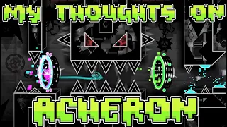 My Thoughts on Acheron - The New Top 1 Extreme Demon (probably) (Geometry Dash)