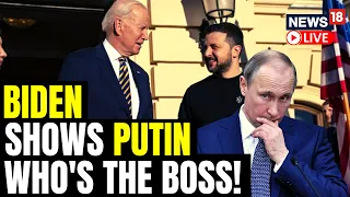 Joe Biden Targets Putin In His Surprise Visit To Kyiv | US President In Ukraine News LIVE | News18