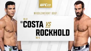 UFC 278: Costa vs Rockhold Highlights