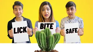 LICK BITE OR NOTHING CHALLENGE | Baby Queen | Rimorav Vlogs presents RI Vlogs