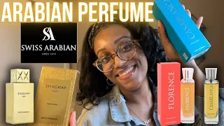 Swiss Arabian Perfume - Shaghaf Oud, Florence & Casablanca #middleeasternperfume #jomashop #haul