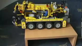 Автокран из Lego Technic