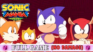 Sonic Mania Plus / Encore Mode - 100% Full Game Walkthrough (All Chaos Emeralds) | No Damage