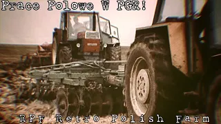 Prace polowe w PGR! | 8 ciągników w polu! | Orka na 5 Ursusów! | Polske Ursusy w akcji!