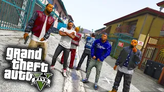 PIRU vs Rollin 60 Crip - GTA 5 Real Hood Life #10