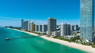 Как живут русские во Флориде. Пляж города Sunny Isles Beach