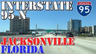 I-95 North - Jacksonville - Florida - 4K Highway Drive - 2022