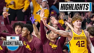 W. Michigan at Minnesota | Highlights | Big Ten Men's Basketball | Nov. 7, 2022