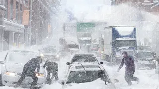 USA IS FREEZING! Heavy Snow Storm turns Minnesota and South Dakota into the Arctic