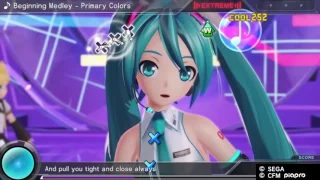 Hatsune Miku: Project DIVA X - Beginning Medley-Primary Colors PERFECT