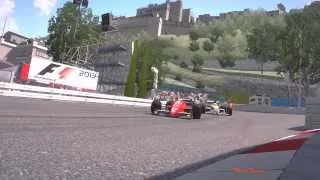 F1 2013 PC Gameplay, Fittipaldi, Lotus 98T, Monaco Race, 5 laps, TV-broadcast-like, by PixxelRacer