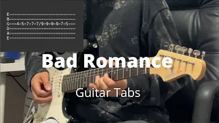 Bad romance by Lady Gaga | Guitar Tabs