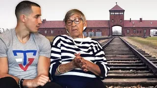 SHE SURVIVES THE DEATH CAMPS !!