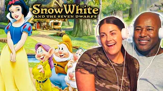 Snow White and the Seven Dwarfs (1937) | MOVIE REACTION | FIRST DISNEY MOVIE EVER!