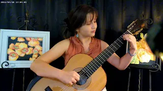 Marku Guitar Competition - 2022, ALEXANDRIA ALYSE CUTTING, Category 2 & 3