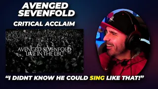 MUSIC DIRECTOR REACTS | Avenged Sevenfold - Critical Acclaim (Live In The LBC)