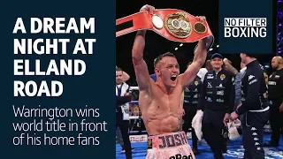 Goosebumps! Elland Road erupts as Josh Warrington wins world title - No Filter Boxing